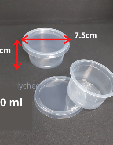 Clear Yoghurt Cups With Lids